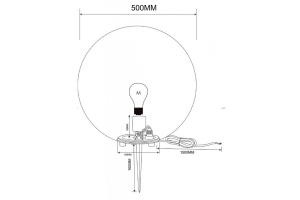 Шар световой Maytoni Erda O594FL-01W1 - 2