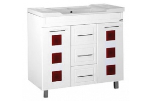 Тумба под раковину Misty Кармен 70 белая