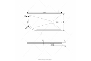 Душевой поддон Rgw  80 см (16154128-01R) - 2