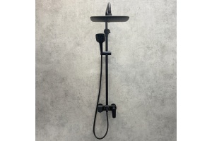 COMFORTY. Душевая система, FF074R-CMT, черный матовый