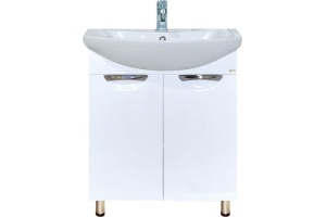 Тумба с раковиной Misty Лаванда 70 прямая - 2