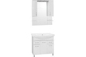 Зеркало-шкаф Style Line Энигма 90 см (ЛС-00000174) - 3