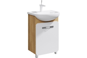 Тумба для комплекта Aqwella Вега 55, дуб сонома