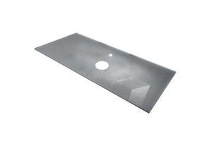 Столешница под раковину Armadi Art Lucido 80 серебро