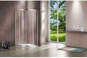 Душевой уголок Vincea Garda VSQ-1G900CL 90x90, профиль хром, стекло прозрачное - 2