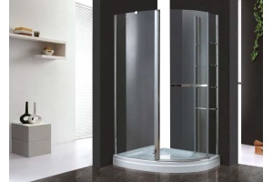 Душевой уголок Cezares ELENA 119x87.6 см (ELENA-W-RH-1-120/90-C-Cr-L) - 3