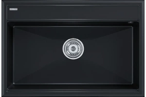 Мойка кухонная Paulmark Stepia 75 черный матовый