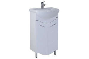 Тумба под раковину Onika Лайн 45 белый 
