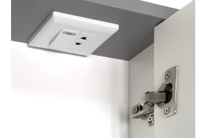 Зеркало Brevita Balaton 75 R, белое (BAL-04075-01-П) - 2