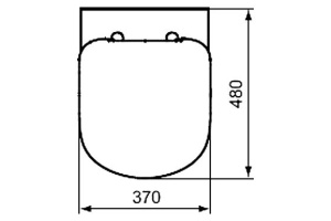 Сиденье для унитаза Ideal Standard Tempo (T679901) - 2