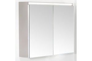 Зеркало-шкаф Armadi Art Vallessi 100 с подсветкой бежевый