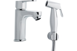 Смеситель Swedbe Olymp 1860 для раковины с гигиеническим душем