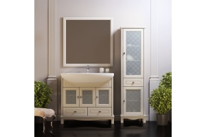 Тумба с раковиной Opadiris Омега 90 cлоновая кость - 2