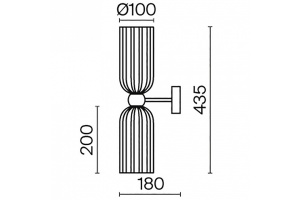 Бра Maytoni Modern 2 MOD302WL-02GR - 3