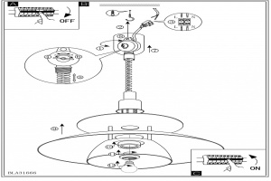 Подвесной светильник Eglo Brenda 31666 - 3