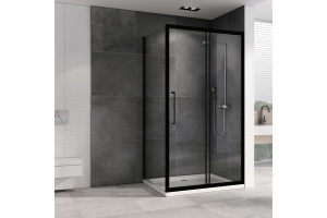 Душевой уголок Abber Schwarzer Diamant 170х100 черный (AG30170BH-S100B) - 2