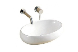 Раковина накладная Ceramalux N белый (9030В)