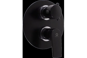 Смеситель для ванны с душем Rav Slezak Colorado черный матовый - хром