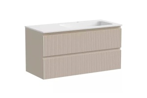 Тумба под раковину Sancos Snob R правая 99х44 бежевая