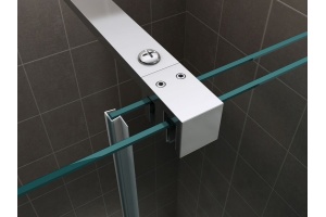 Душевая перегородка ABBER Komfort 120 профиль хром (AG09120) - 3