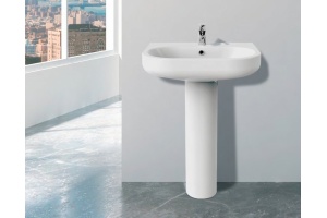 Пьедестал для раковины BelBagno Vella белый - 2