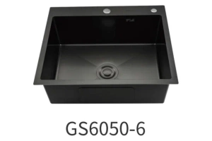 Кухонная раковина Gappo 60х50 черная