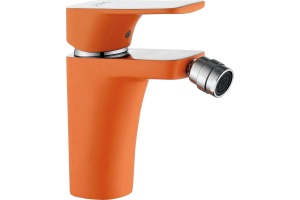 Смеситель для биде D&K  оранжевый, хром (DA1432213)