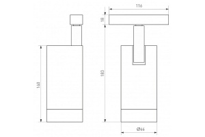 Трековый светодиодный светильник Arlight Mag-Orient-Spot-R65-20W Day4000 037122 - 2