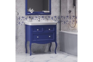 Тумба под раковину Opadiris Валери 85 синий