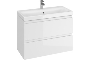 Тумба с раковиной Cersanit Moduo slim 80