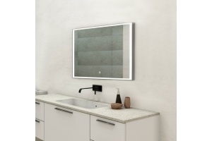 Зеркало Art&Max Arezzo 100х80 хром