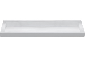 Раковина - столешница Armadi Art Flat Calacatta 140 белый