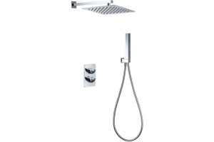 5.21016-00 INFINITY V.2 Термостат Vernet+Душ Slim 300мм+Душ.набор,Easy box,хром (265465)
