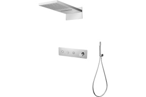 Душевой комплект Boheme Fusion 130-CR С ВНУТРЕННЕЙ ЧАСТЬЮ, хром