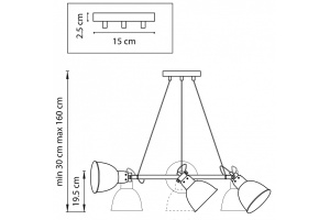 Подвесная люстра Lightstar Acrobata 761167 - 3