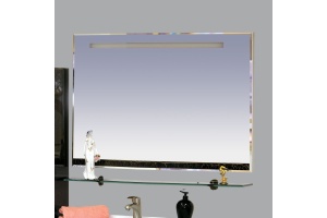 Зеркало Misty Джулия 105 черное краколет