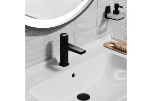 Смеситель для раковины WasserKRAFT Nuthe черный матовый - 2