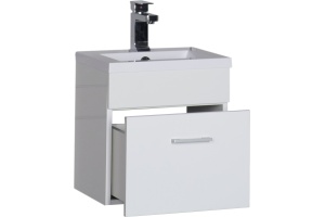 Тумба с раковиной Aquanet Нота 40 белая - 2