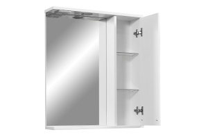 Зеркало-шкаф Stella Polar Ванда 60 R с подсветкой белый - 3