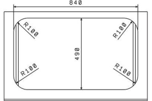 Мойка кухонная Florentina Крит 860 жасмин - 3