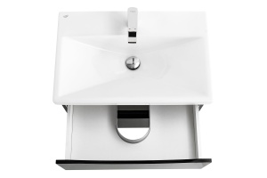 Тумба с раковиной Belbagno Marino 60 черный - 3