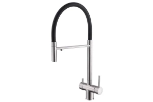 Смеситель для кухни Abber Wasser Kreis черный хром