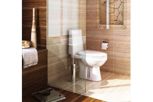 Унитаз-компакт Оскольская керамика Лея белый с сиденьем - 2