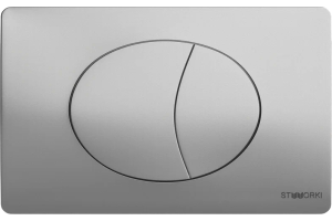 Кнопка смыва STWORKI 230823 хром матовый