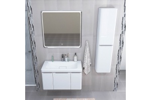 Раковина мебельная Aquaton Шерилл 85 белый - 2