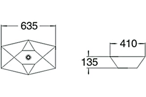 Раковина SantiLine SL-1059 - 2