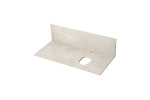 Тумба с раковиной Одри 62 и столешницей Aquaton Мишель 100 белый-светлое дерево - 3