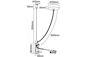 Заглушка с блоком питания Mantra Hanok 7551 - 2