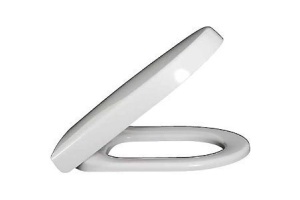 Крышка-сиденье Villeroy & Boch Subway 2.0 9M69 S101 с микролифтом, петли хром - 2