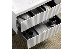 Тумба под раковину Sancos Snob R 80 белая - 3